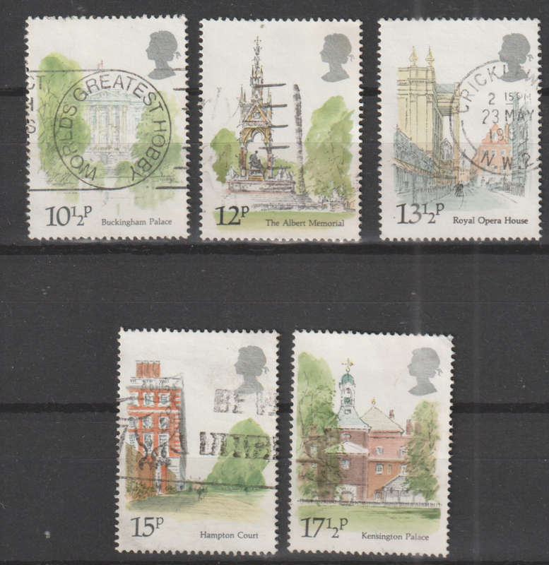 GB 1980 Sightseeings in London UNH SG 1120-4