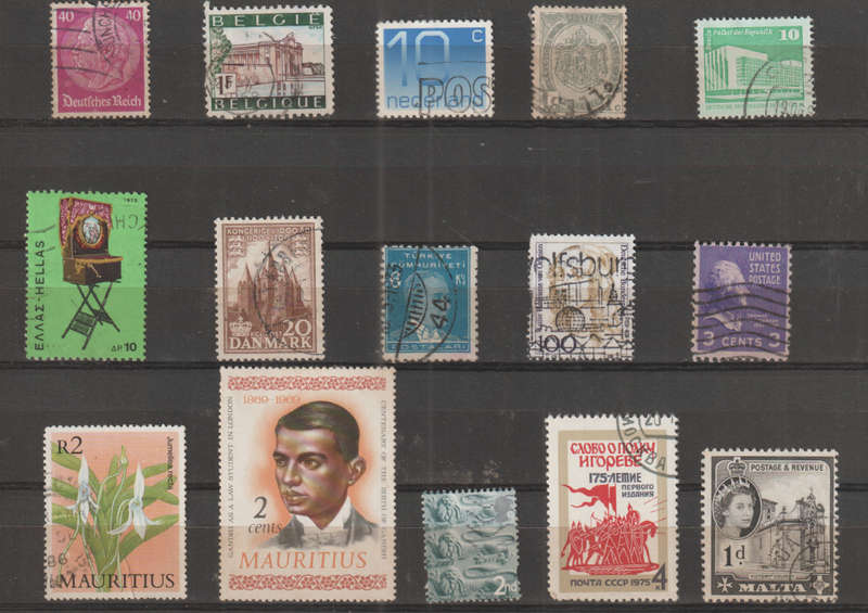 WORLD SELECTION BID PER STAMP TO TAKE ALL CARD EXCLUDED