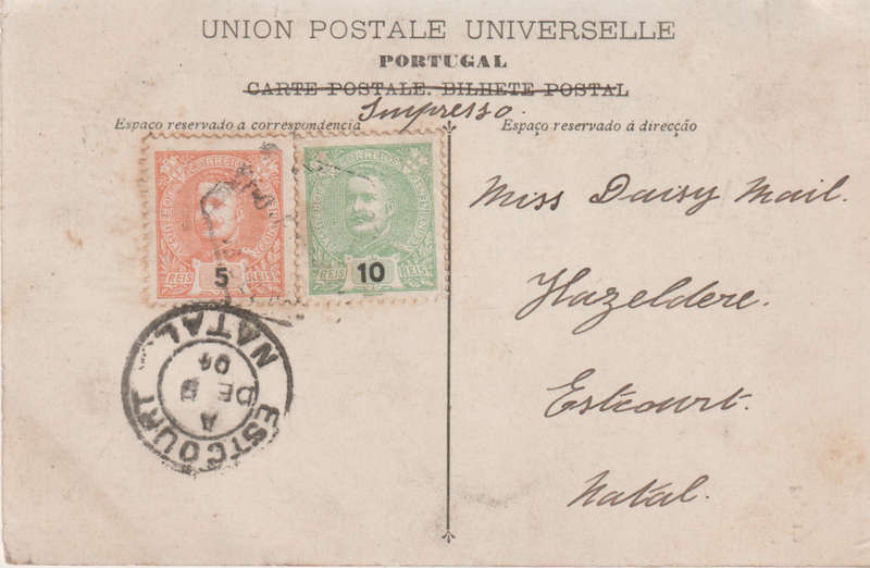 USED POST CARD AUSTRIA 1904
