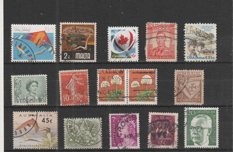 WORLD SELECTION BID PER STAMP TO TAKE ALL CARD EXCLUDED