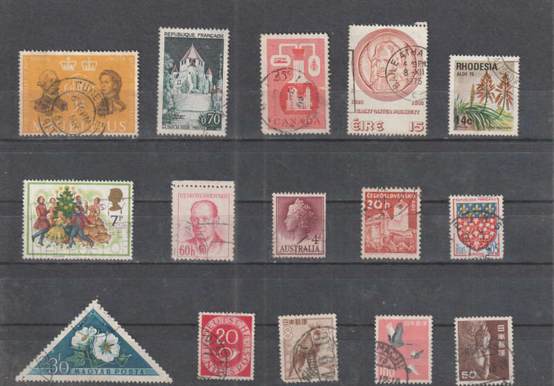 WORLD SELECTION BID PER STAMP TO TAKE ALL CARD EXCLUDED