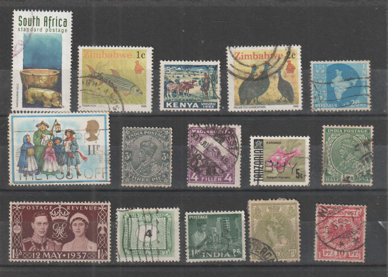 WORLD SELECTION BID PER STAMP TO TAKE ALL CARD EXCLUDED
