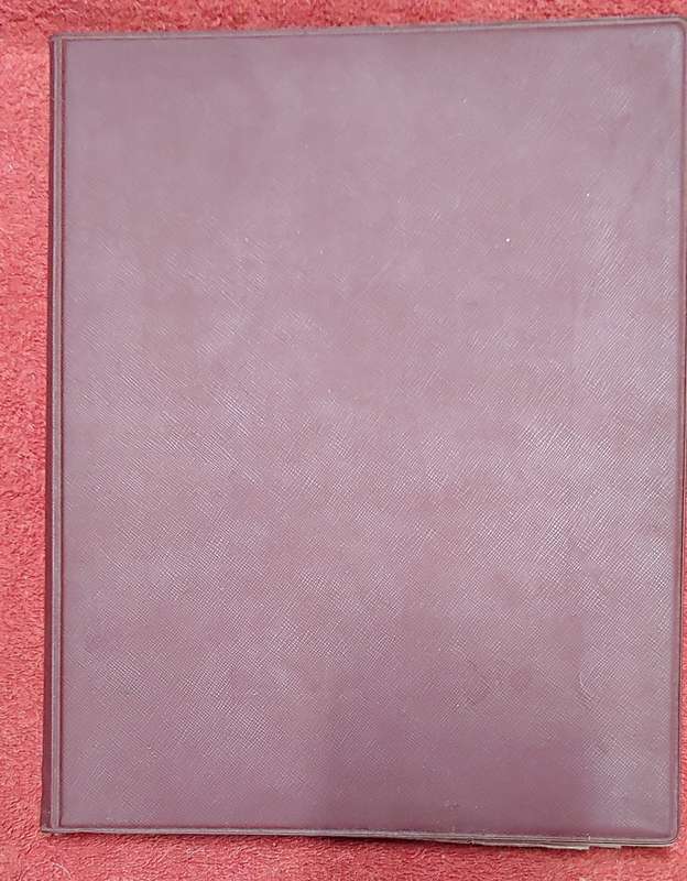 USED A4 STOCKBOOK FULL OF MIXED WORLDS STAMPS 12/24 PAGES