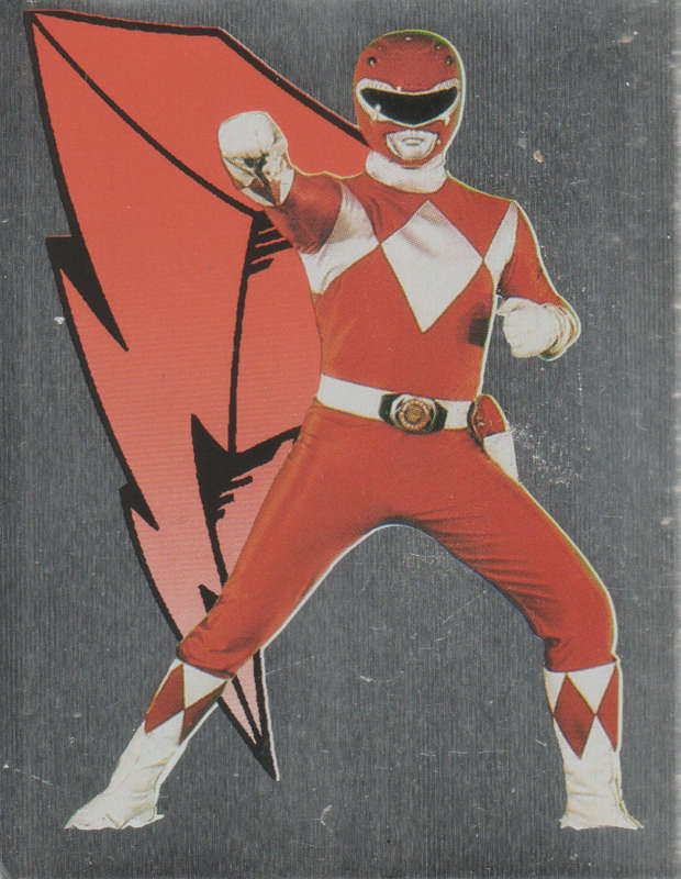 MERLIN POWER RANGERS STICKER #26