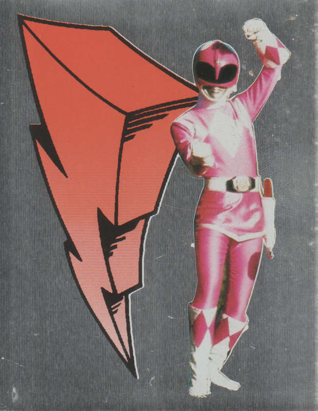 MERLIN POWER RANGERS STICKER #46