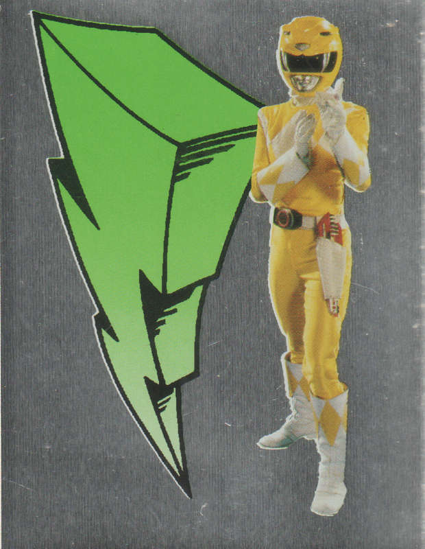 MERLIN POWER RANGERS STICKER #86