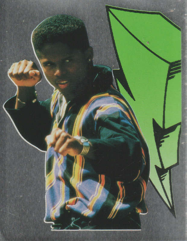 MERLIN POWER RANGERS STICKER #96