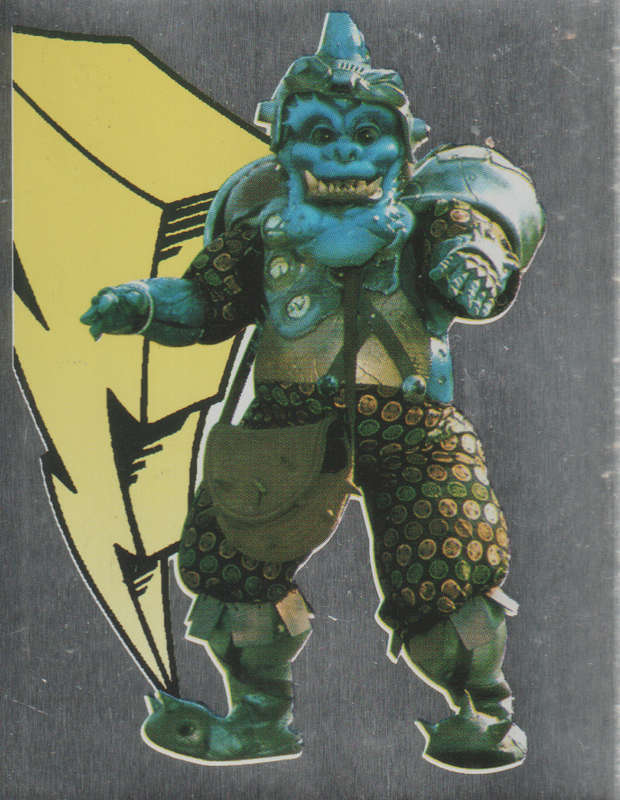 MERLIN POWER RANGERS STICKER #153