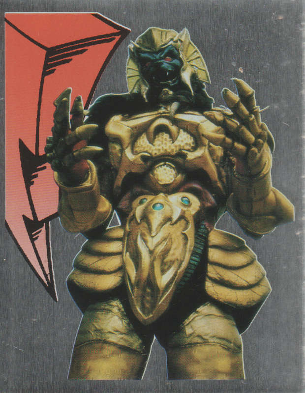 MERLIN POWER RANGERS STICKER #159