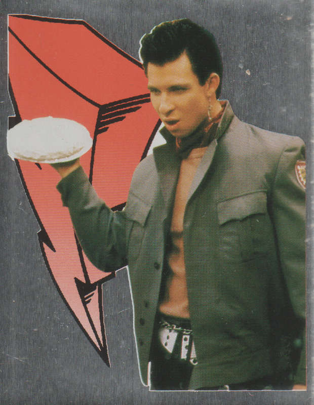 MERLIN POWER RANGERS STICKER #168