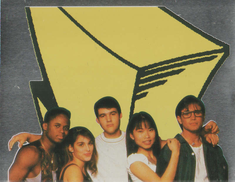 MERLIN POWER RANGERS STICKER #174