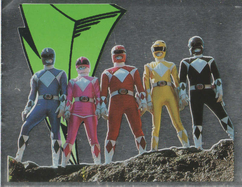 MERLIN POWER RANGERS STICKER #213