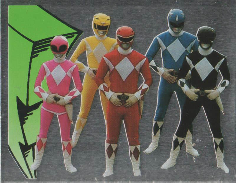 MERLIN POWER RANGERS STICKER #228
