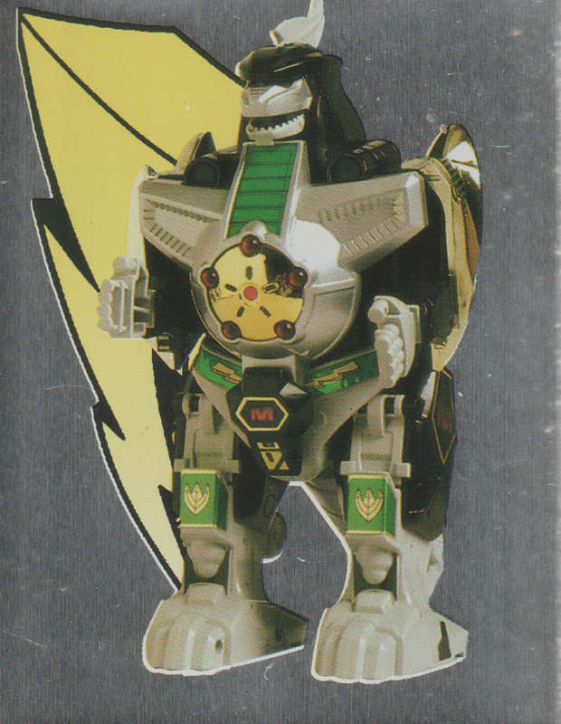 MERLIN POWER RANGERS STICKER #134