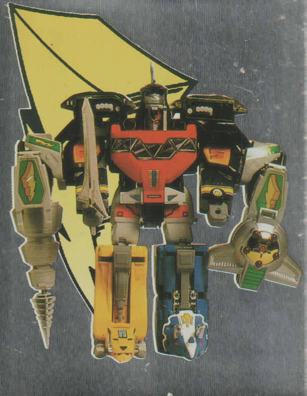 MERLIN POWER RANGERS STICKER #242