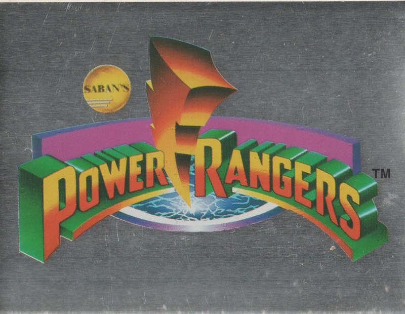 MERLIN POWER RANGERS STICKER #1