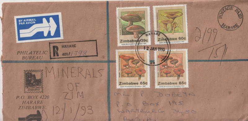 ZIMBABWE POSTAL HISTORY