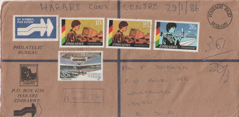 ZIMBABWE POSTAL HISTORY