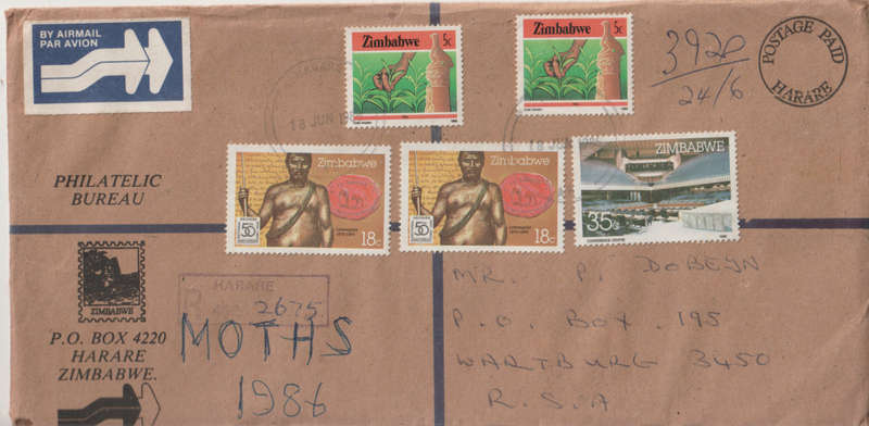 ZIMBABWE POSTAL HISTORY