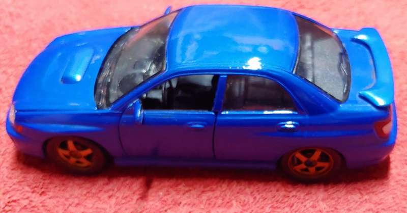 SUBARU 2002 IMPREZA WRX  1:24