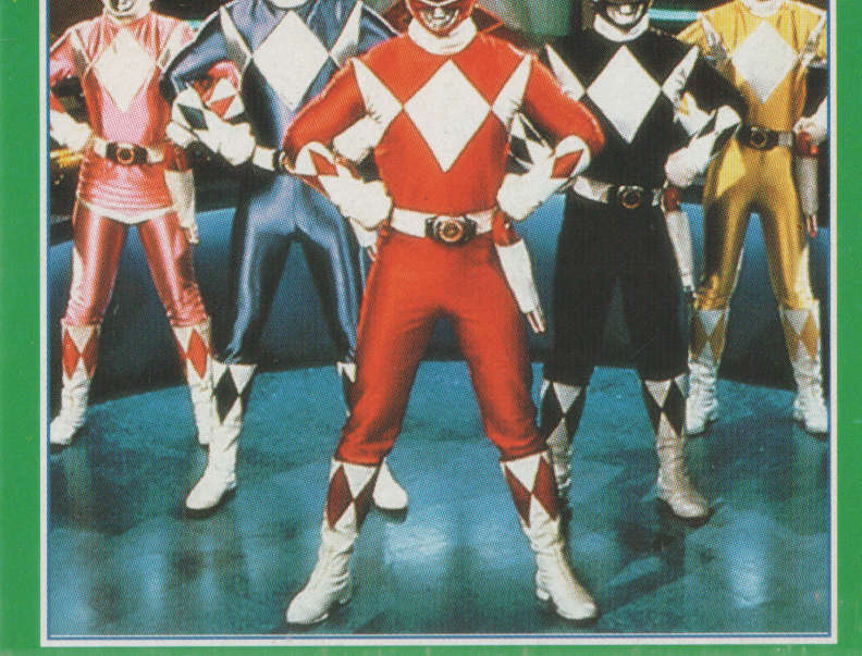 MERLIN POWER RANGERS STICKER #5
