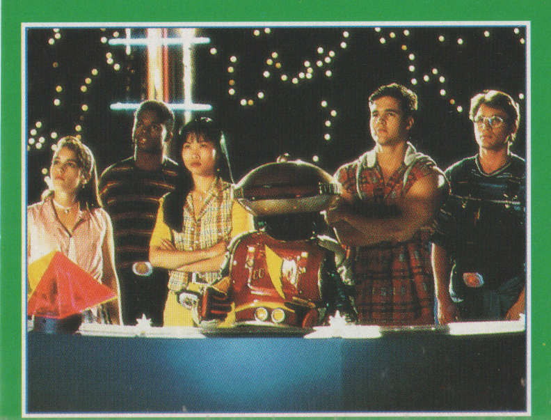 MERLIN POWER RANGERS STICKER #10
