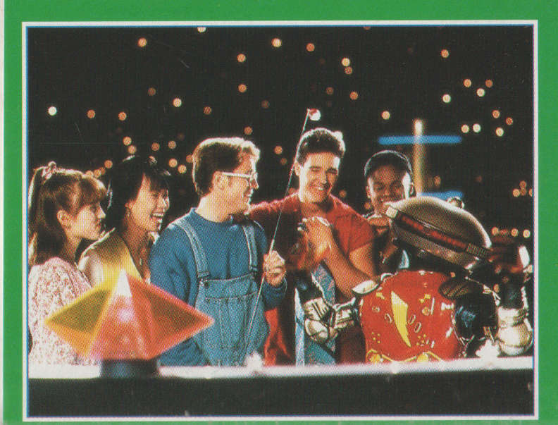 MERLIN POWER RANGERS STICKER #11