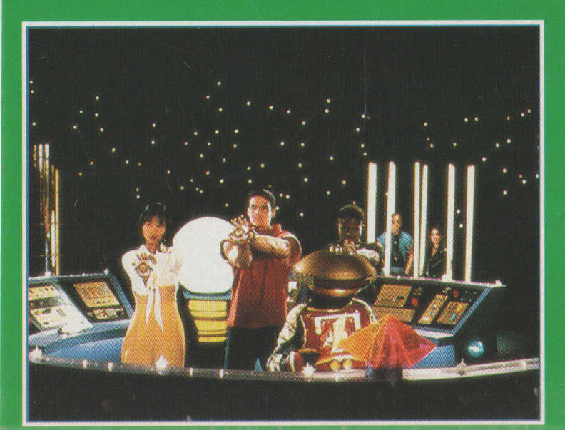MERLIN POWER RANGERS STICKER #15