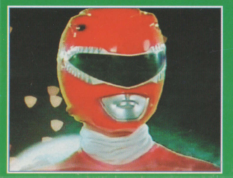 MERLIN POWER RANGERS STICKER #23