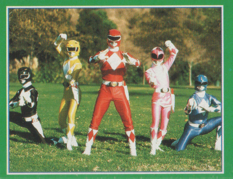 MERLIN POWER RANGERS STICKER #32