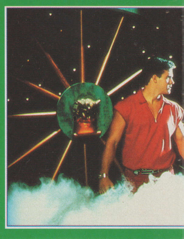 MERLIN POWER RANGERS STICKER #34