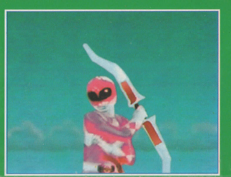 MERLIN POWER RANGERS STICKER #48