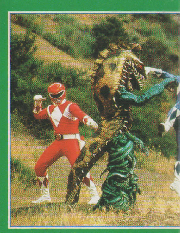 MERLIN POWER RANGERS STICKER #64