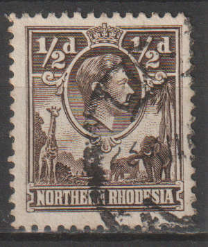 NORTHERN RHODESIA   1938 King George VI  SACC 26