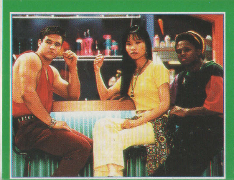 MERLIN POWER RANGERS STICKER #77