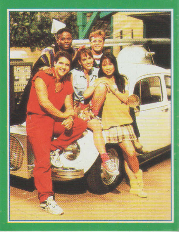 MERLIN POWER RANGERS STICKER #84