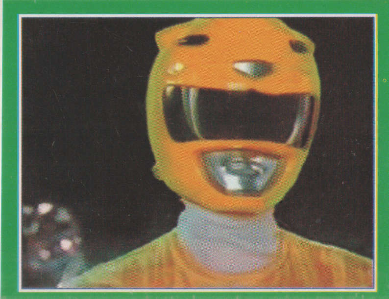 MERLIN POWER RANGERS STICKER #83