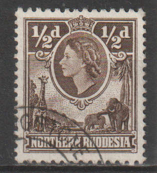 NORTHERN RHODESIA 1953 H.R.H. The Queen Elizabeth II ULH SACC 61