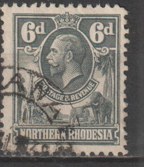 NORTHERN RHODESIA 1925 King George V ULH SACC 7