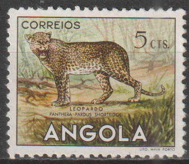 ANGOLA 1953 Angolan Fauna ULH SG 497