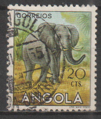 ANGOLA 1953 Angolan Fauna ULH SG 489