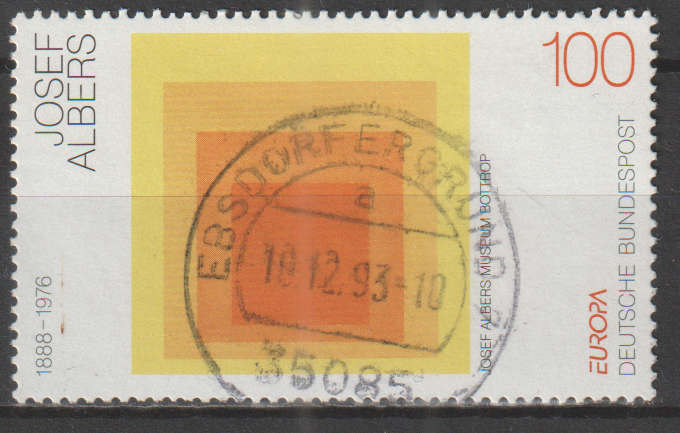 GERMANY 1993 EUROPA Stamps - Contemporary Art UNH SG 2519