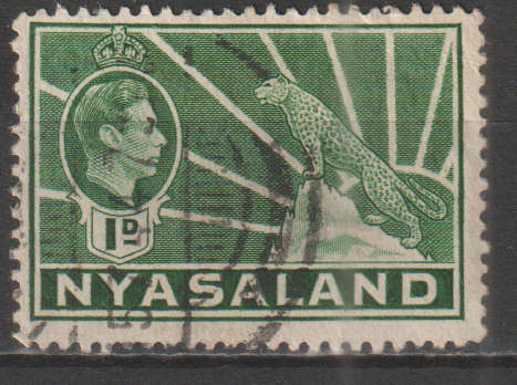 NYASALAND 1938 King George VI UNH SG 131B