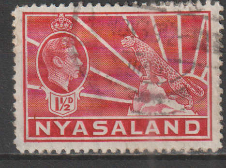 NYASALAND 1938 King George VI UNH SG 132
