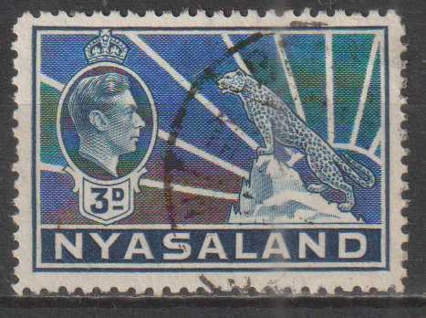 NYASALAND 1938 King George VI UNH SG 134