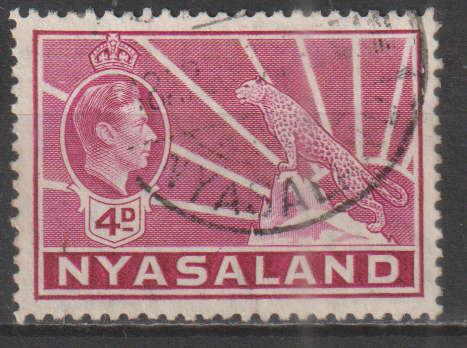 NYASALAND 1938 King George VI UNH SG 135