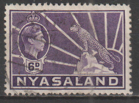 NYASALAND 1938 King George VI UNH SG 136