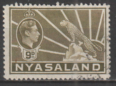 NYASALAND 1938 King George VI UNH SG 137