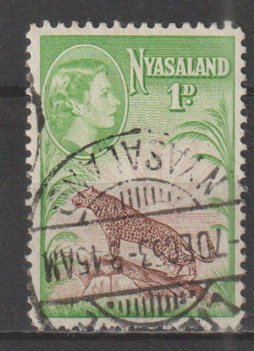 NYASALAND 1953 Queen Elizabeth II ULH SG 174