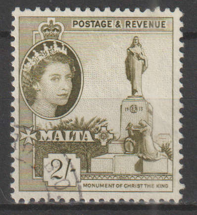 MALTA 1953 The Coronation of Elizabeth II ULH SG 278